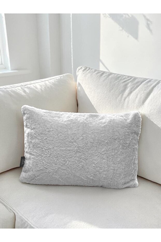 Plush Throw Pillow Rectangular Luxury Soft Non-Shedding Decorative Pillow