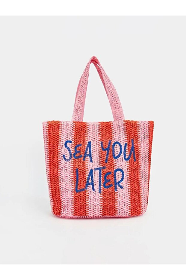 Wicker Women's Beach Bag (S6)