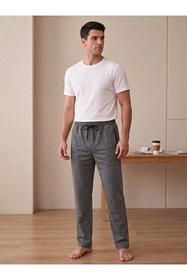 Men's Lycra Zippered Track Pants