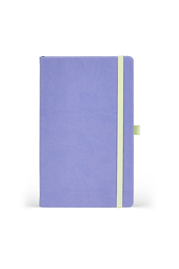 Ruled Notebook, Hard Cover, Elastic Closure, Durable Stylish Design