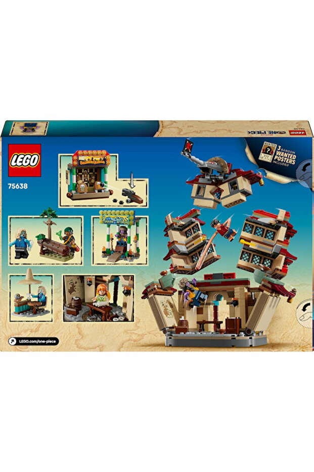 ® ONE PIECE Toy, Battle of Arlong Park 75638, 926 pieces, 9 years+ - 8