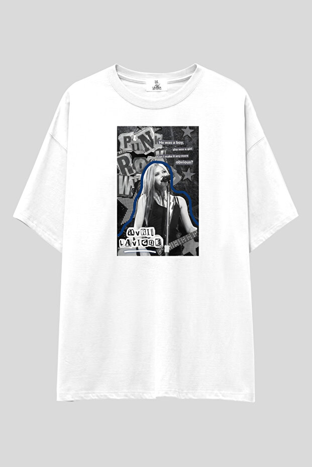 Avril Lavigne T-Shirt | Unisex 100% Cotton Pop Punk Rock Y2K Printed Custom Design Tee
