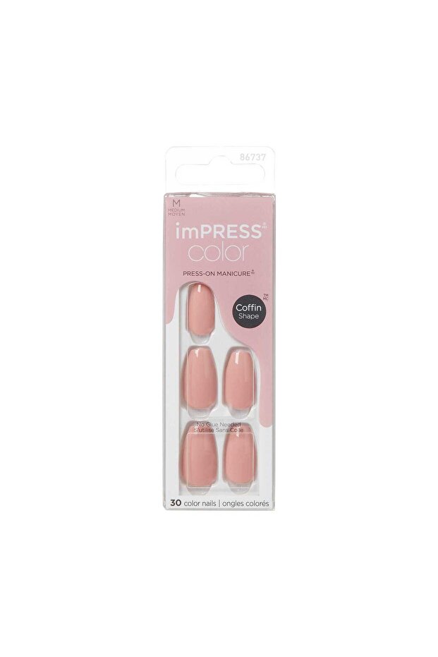 Impress Color Nails Medium Coffin Sumptuous Imc504c