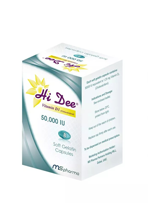 Vitamin D 50000 IU Capsule 8S