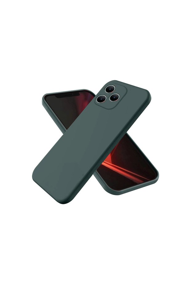 Realme Note 50 4g Case First Silicone - Dark Green
