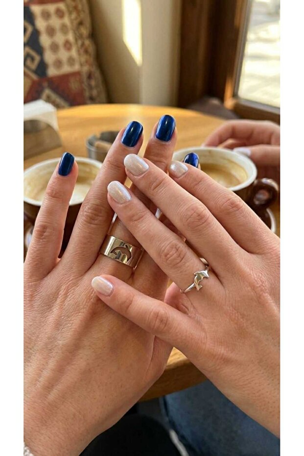 Adjustable Dolphin Couple Ring Lover Friend Mother's Day Gift Anniversary Gift