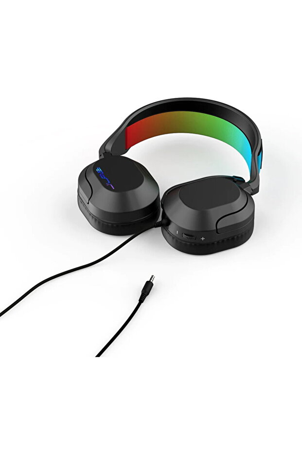 Nightfall Wired Gaming Headset - Black - 6