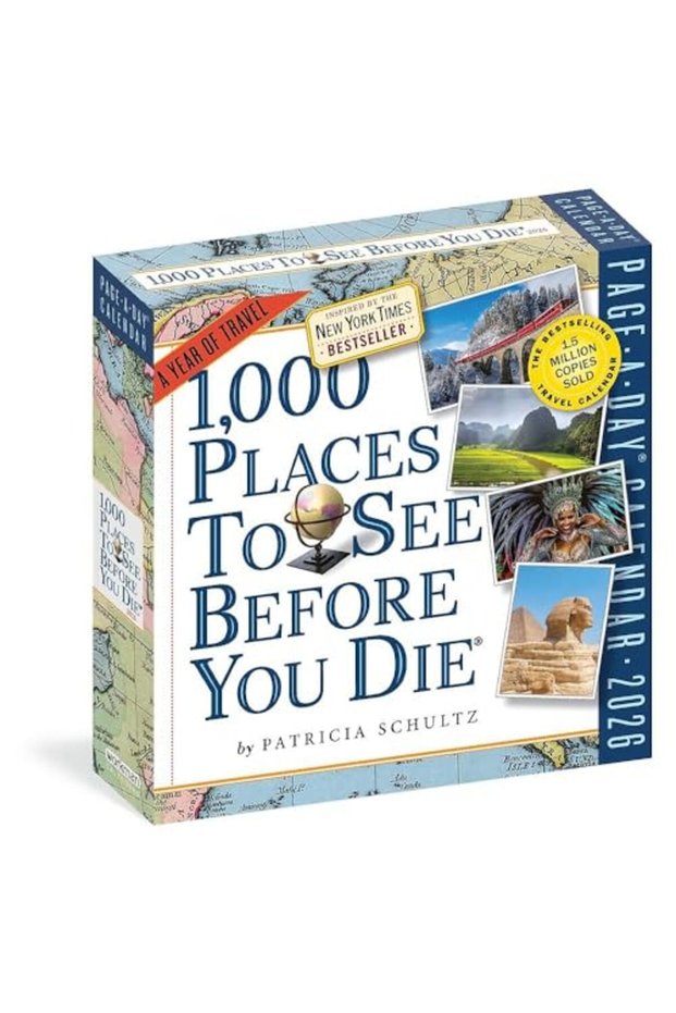 1,000 Places to See Before You Die Page-A-Day (R) Calendar 2026