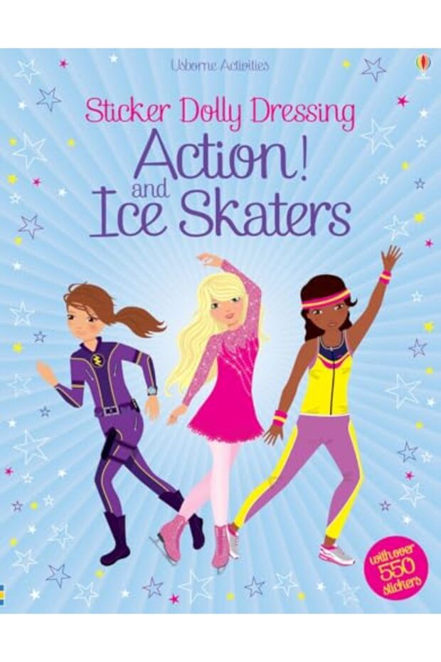 Sticker Dolly Dressing Action! & Ice Skaters