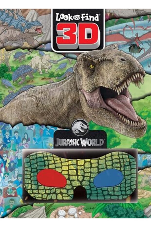 Jurassic World Look And Find 3D