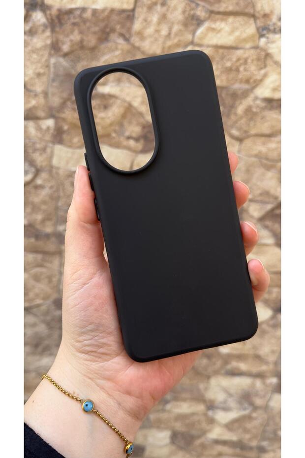 Honor 200 pro 5g compatible silicone shock absorbing classic protective rubber case