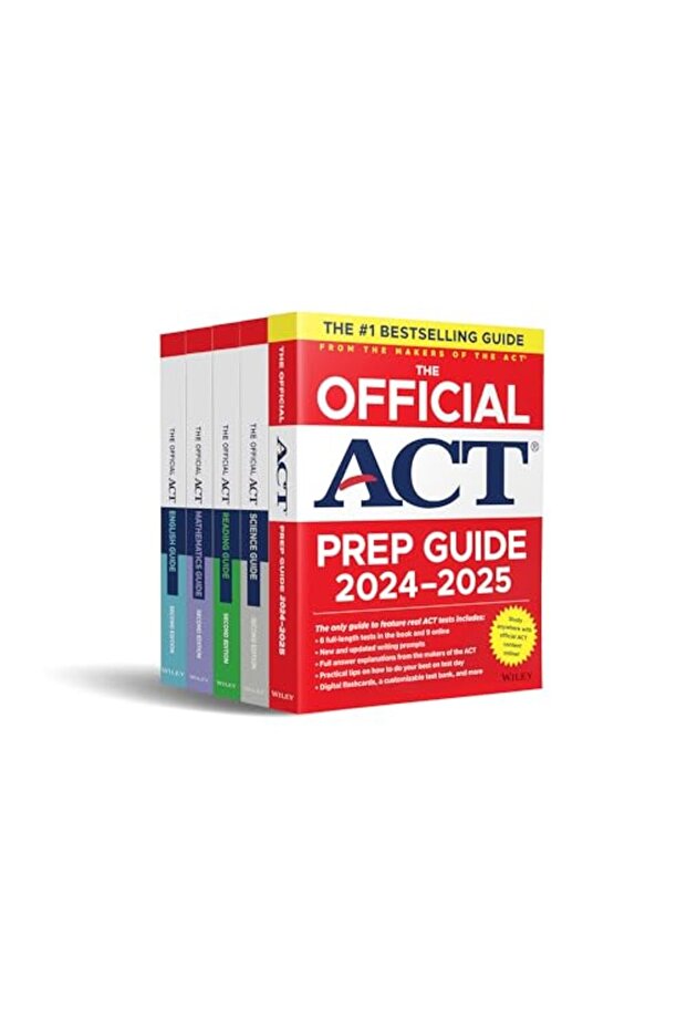 The Official ACT Prep & Subject Guides 2024-2025 Complete Set