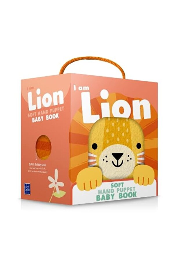 SOFT HAND PUPPET BABY BOOK: LION