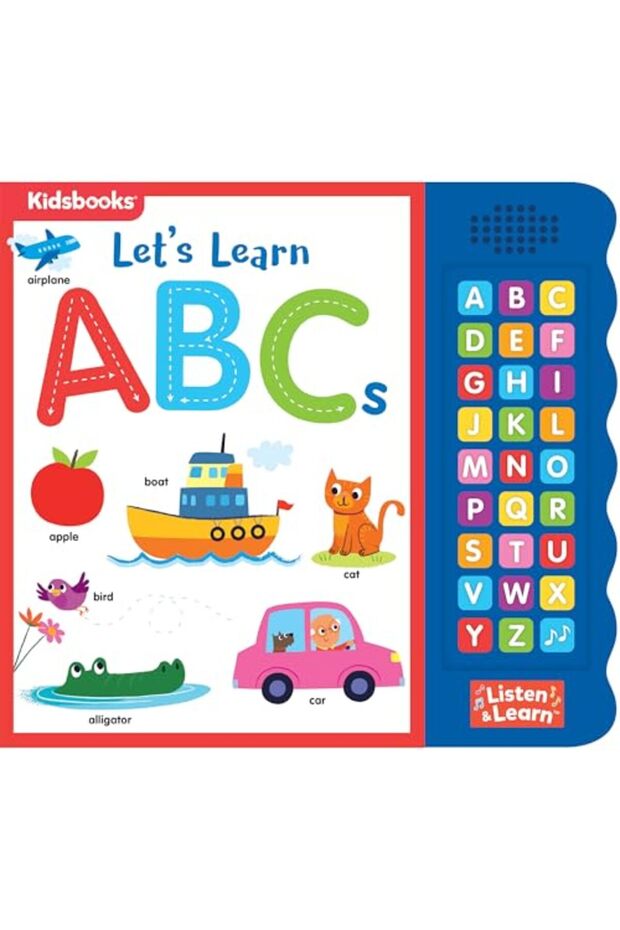 27-Button Sound Book Let's Learn ABCs