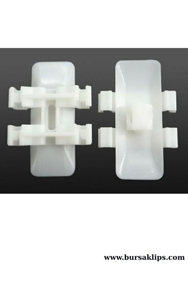 5598- Mercedes 210 Cheetah Clip with Double Nails 0079887178 (2 Pcs)