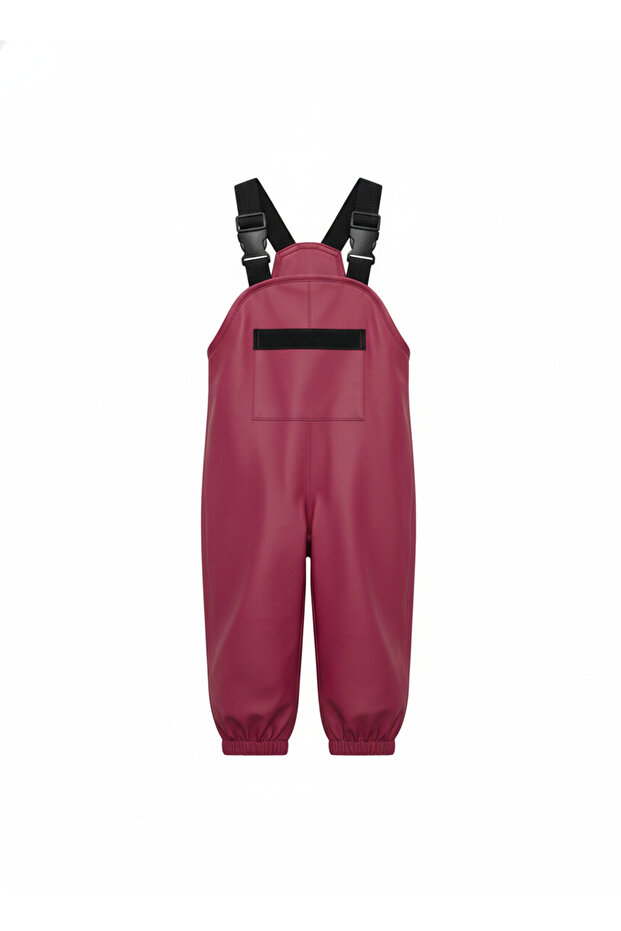 Waterproof Fabric - Play and Rain Overalls - Salopet - 2-9 Years Fuchsia