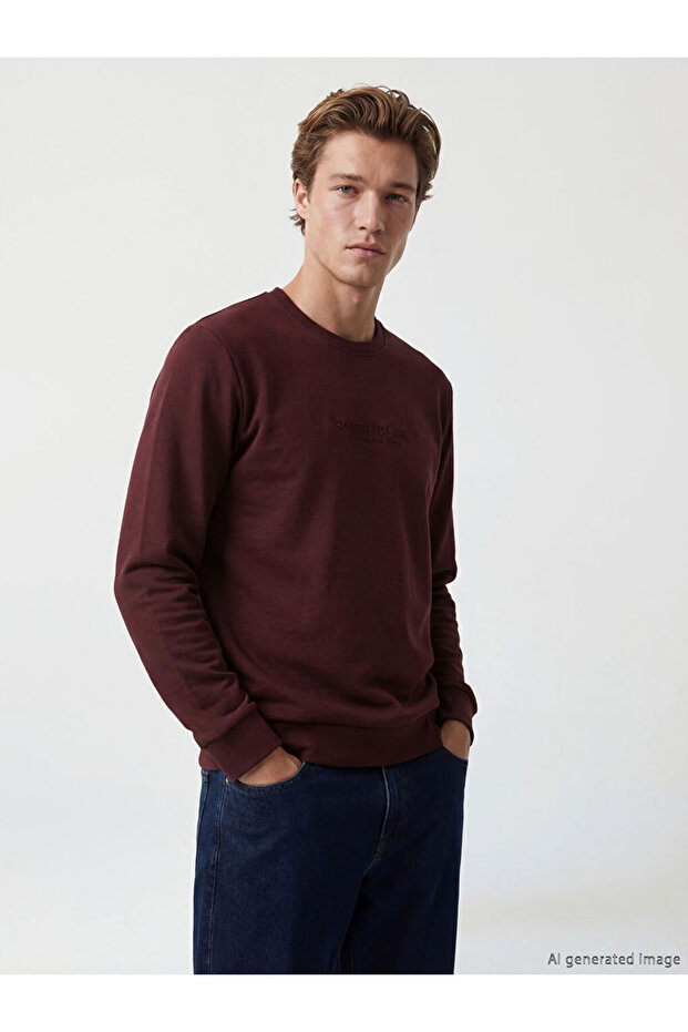 Shining Choices from Shining Store Zero Roba Collar Printed Men's Sweatshirt
