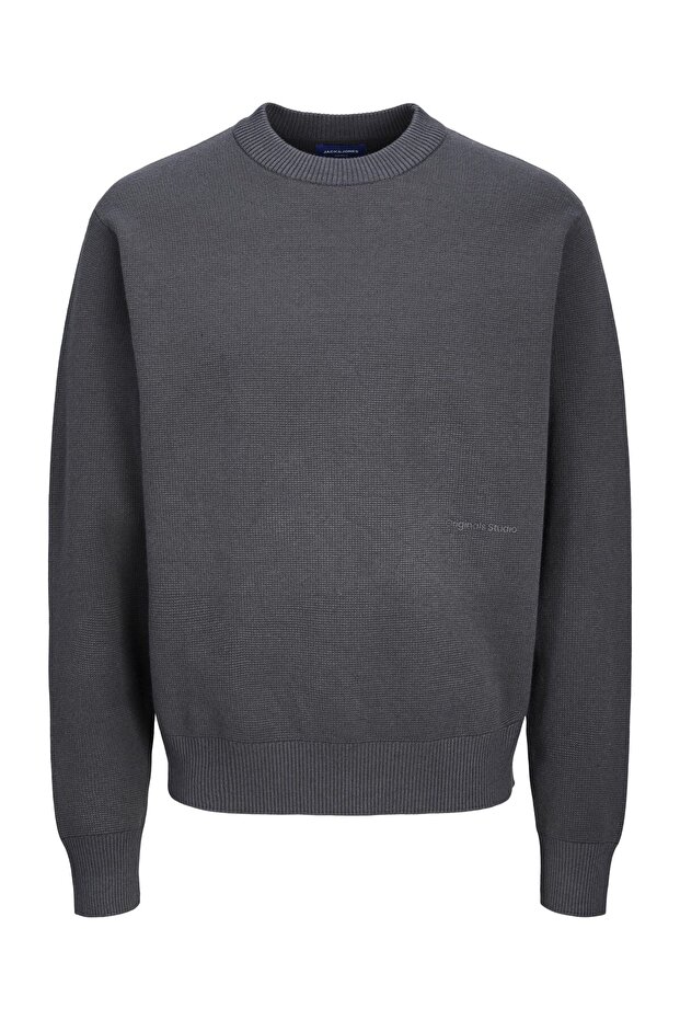 Strickpullover Einfarbig Strickpullover - 2