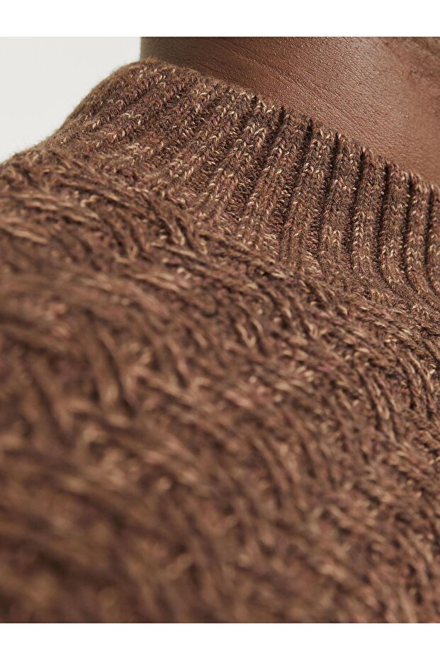 Strickpullover Einfarbig Strickpullover - 5