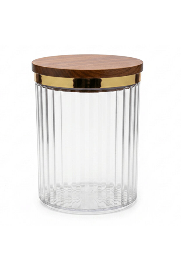 Acrylic Storage Canister with Secure Lid Kitchen Organizer Container 18 × 12.