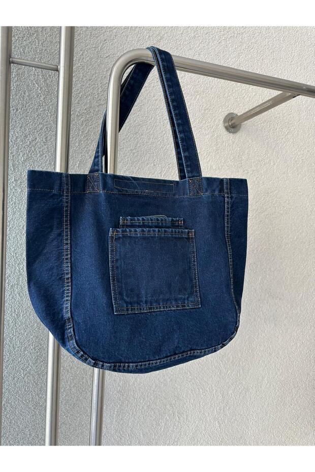 Women's Minamlist Trend Jean Denim Bag with Shoulder Strap