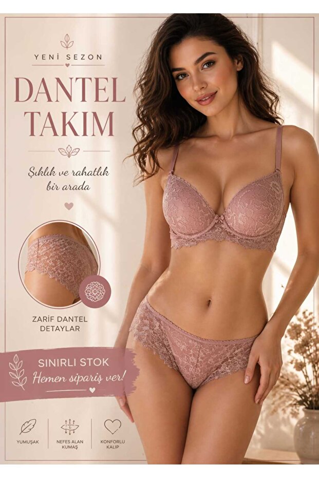 Women's Comfortable Allure Style Underwear Set Bra and Panty Set