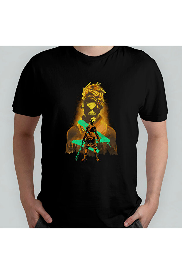 Arcane Ekko Unisex 100% Cotton Crew Neck T-Shirt