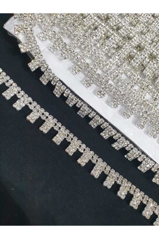 شريط زخرفي مزخرف مرصع بالأحجار على شكل مربع، إكسسوارات للهوايات