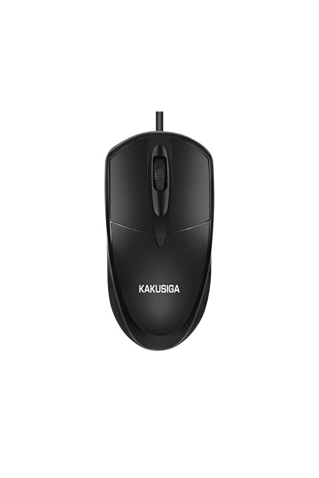 KSC-355 Wired USB Optical Mouse with 1500 DPI Ergonomic Design Anti-Skid Scroll Wheel Plug & Play Computer Mouse for Laptop & PC