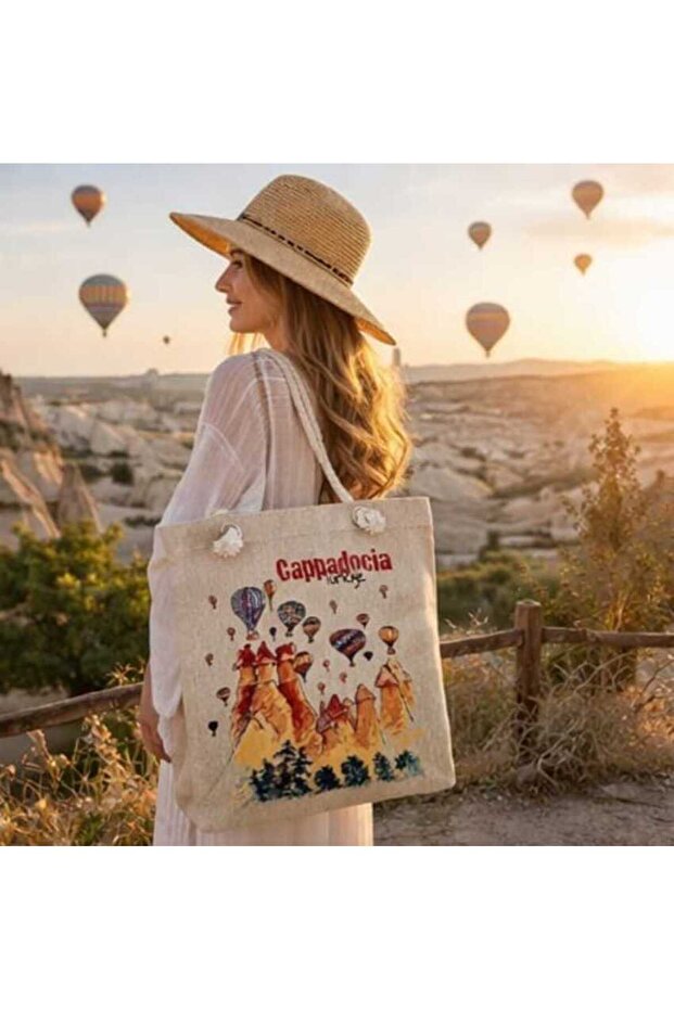 Cappadocia Woven Saddlebag, Shoulder Bag, Beach Bag, Women's Bag