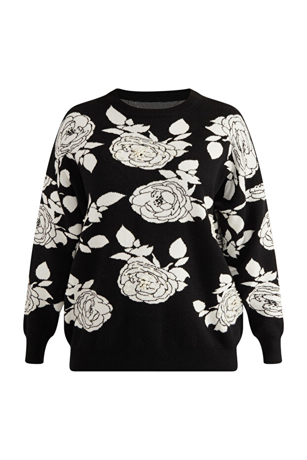 Pullover mit Perlen - 2