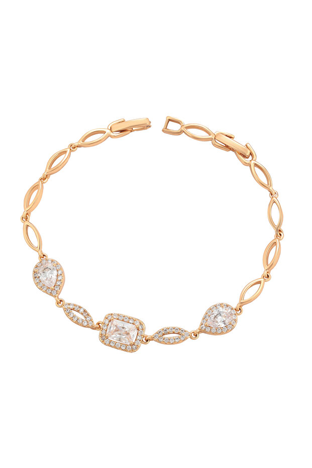 Crystal-Studded Bracelet - 1