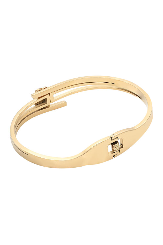 Brățară tip bangle cu strasuri - 3