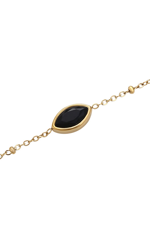 Kettenarmband mit Perlen - 2