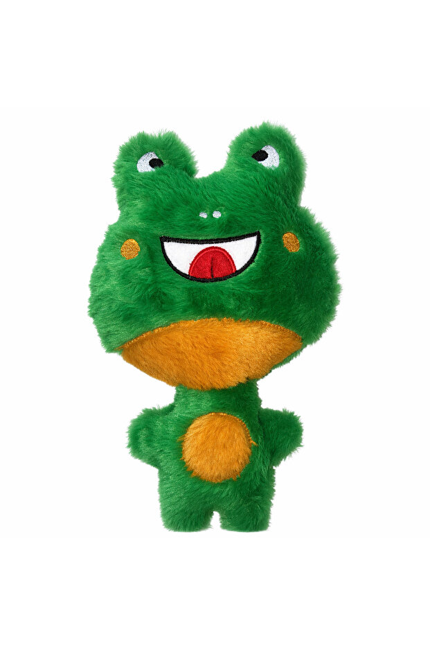 Squeaky Frog Dog Toy 30X18 cm Plush Fetch Toy