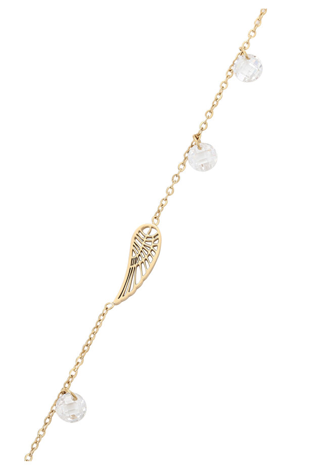 Thin Station Bracelet With Beads - 2