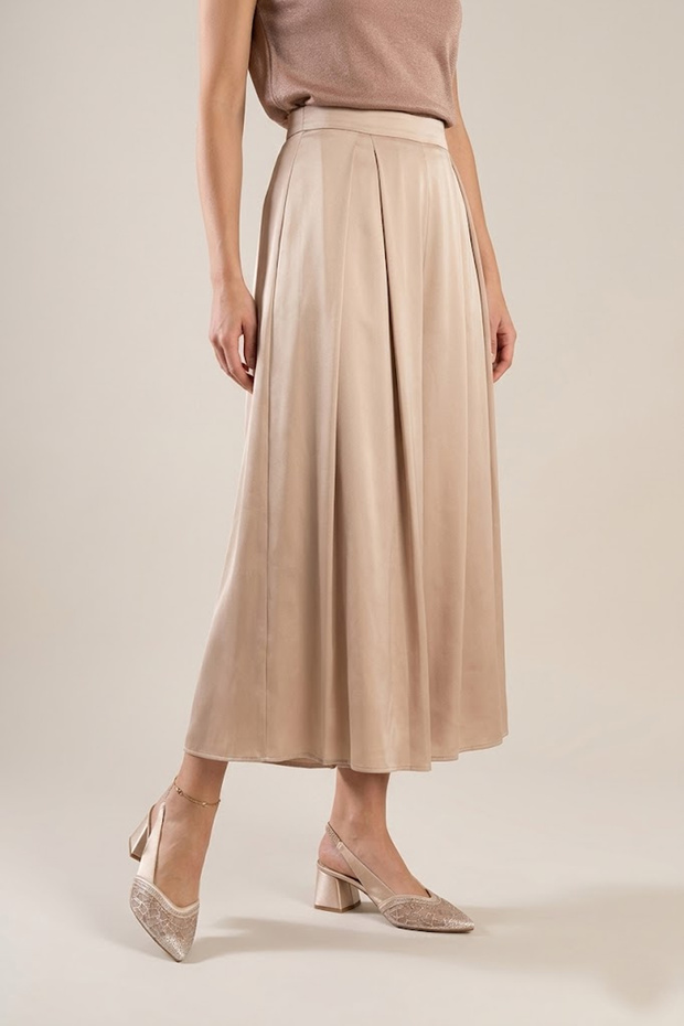 518 Mg Gold Evening Dress Heeled Women's Shoes