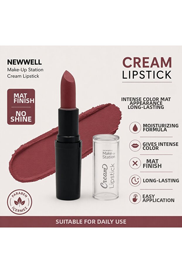 Newwell Make up Station Cream Lipstick