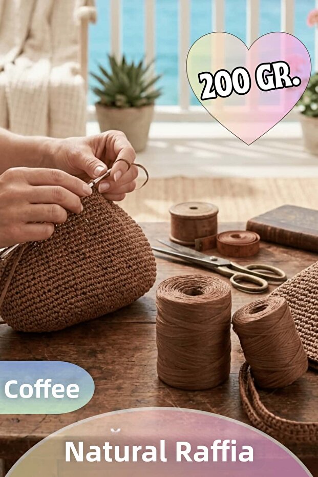 Imported Natural Raffia (Soft Yarn Feature)