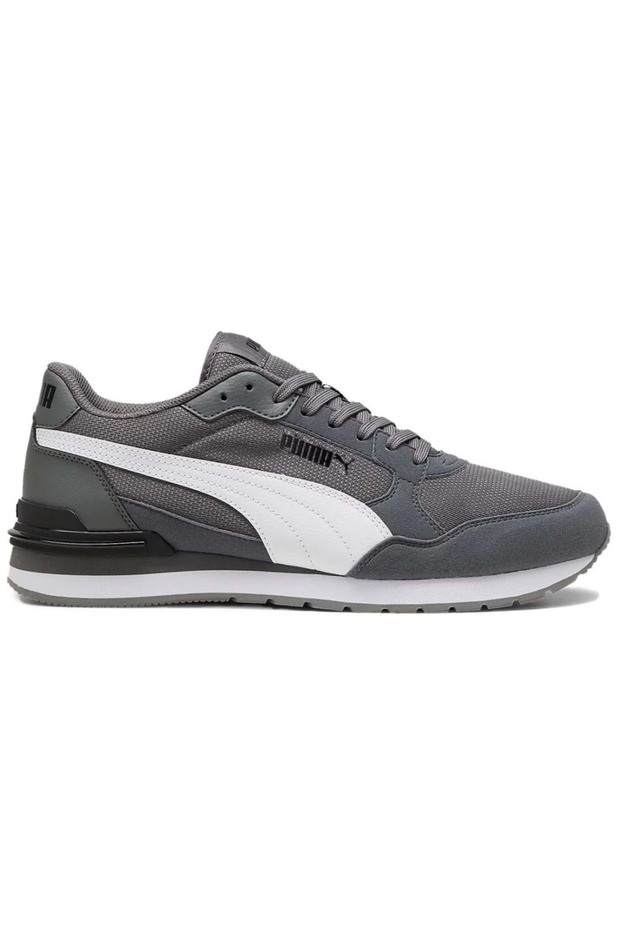 St Runner V4 Mesh 399666 Unisex Spor Ayakkabı FÜME - 1