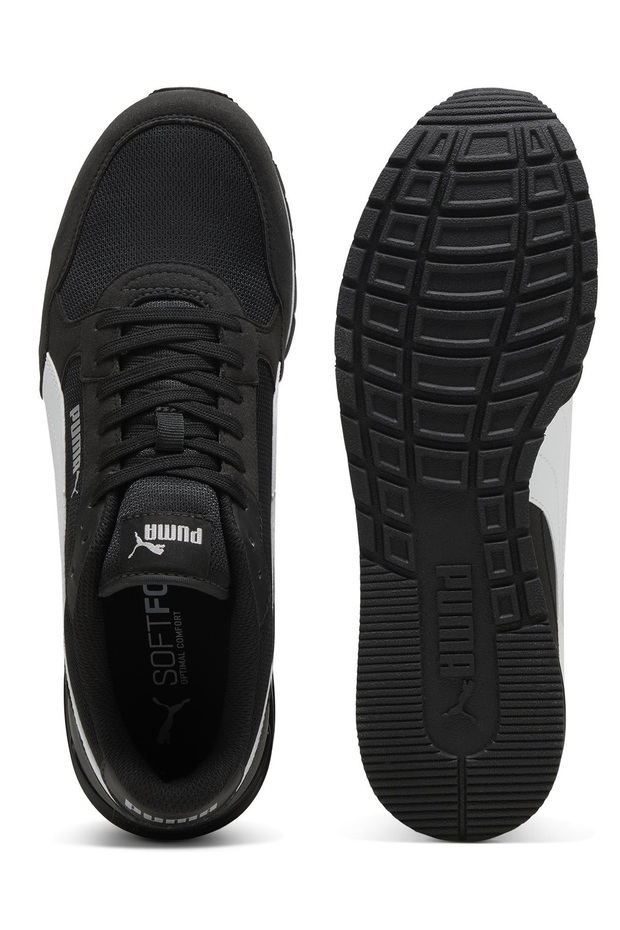 St Runner V4 Mesh 399666 Unisex Spor Ayakkabı SİYAH-BEYAZ - 8