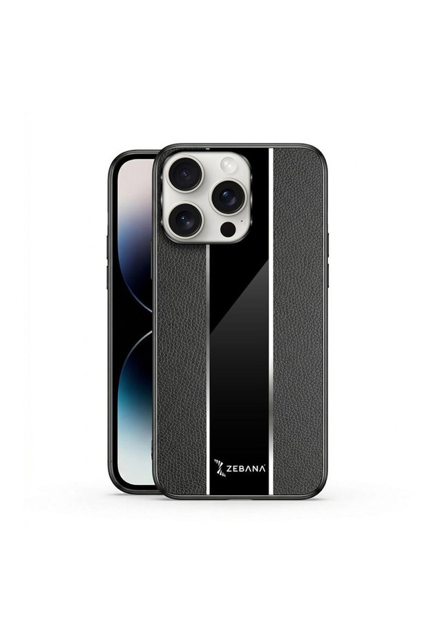 Apple iPhone 13 Pro Max Compatible Case Premium Leather Case Black