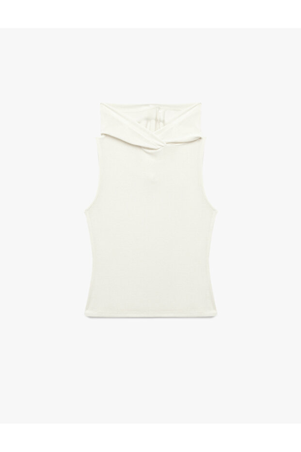 Top cu glugă fără mâneci Buzzy Fabric Basic - 4