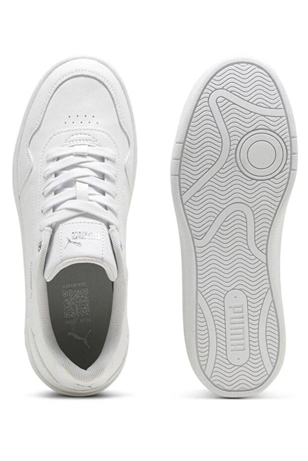 395021-01 Court Classy Unisex Spor Ayakkabı BEYAZ - 5