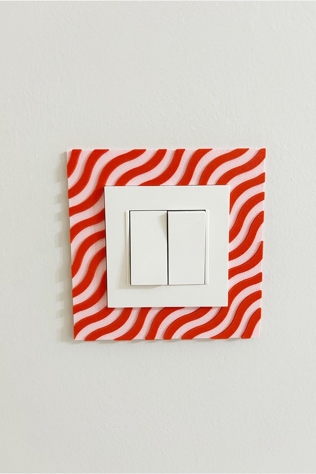 Colorful Decorative Socket Switch Frame - Compatible with 8.5cm Sockets