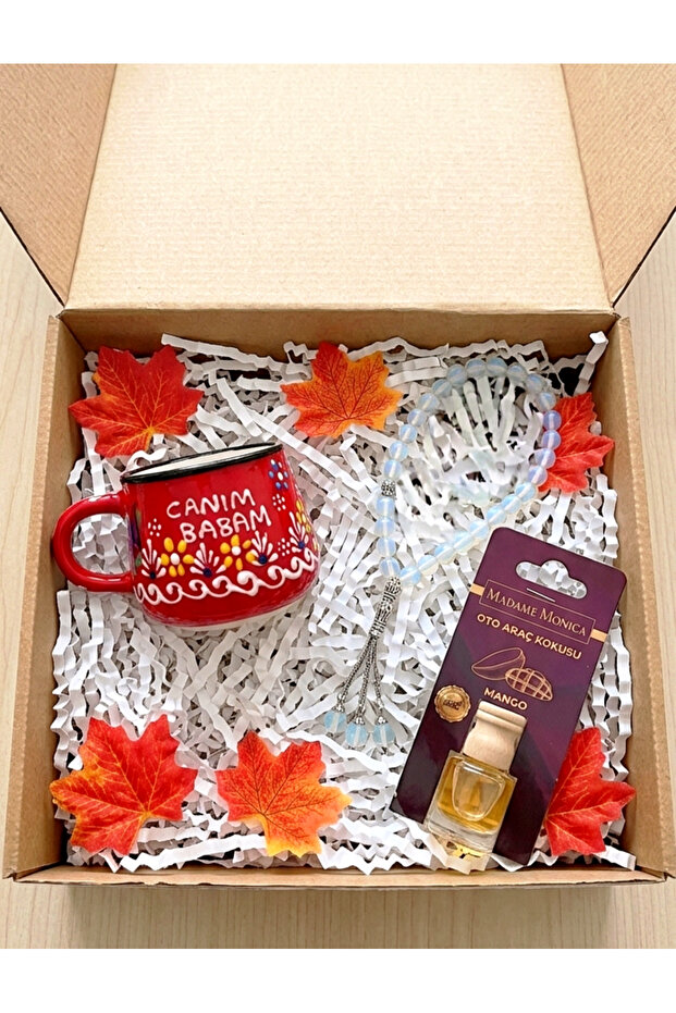 Coffee Cup "3-Pack My Dear Dad Mug+Tasbih+Car Fragrance Father's Day"