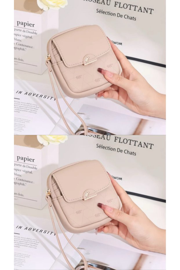 Women's Mini Hand and Wrist Bag - Stylish Design Coin Purse and Card Holder