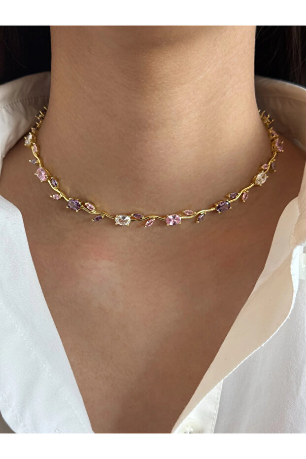 Gold Tulip Necklace