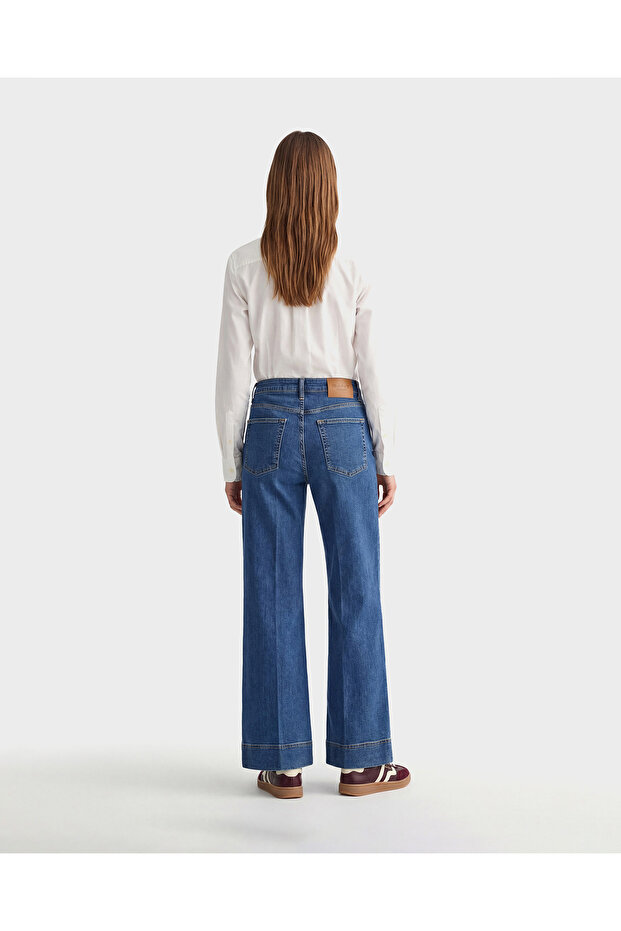 Kadın Mavi Regular Fit Jean - 2