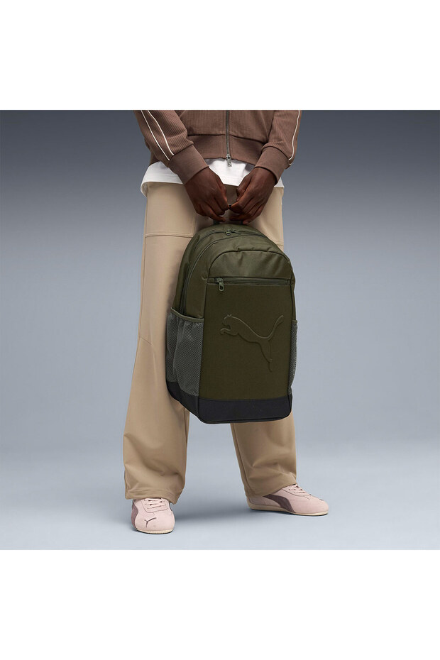 Buzz 28L Unisex Yeşil Sırt Çantası - 5
